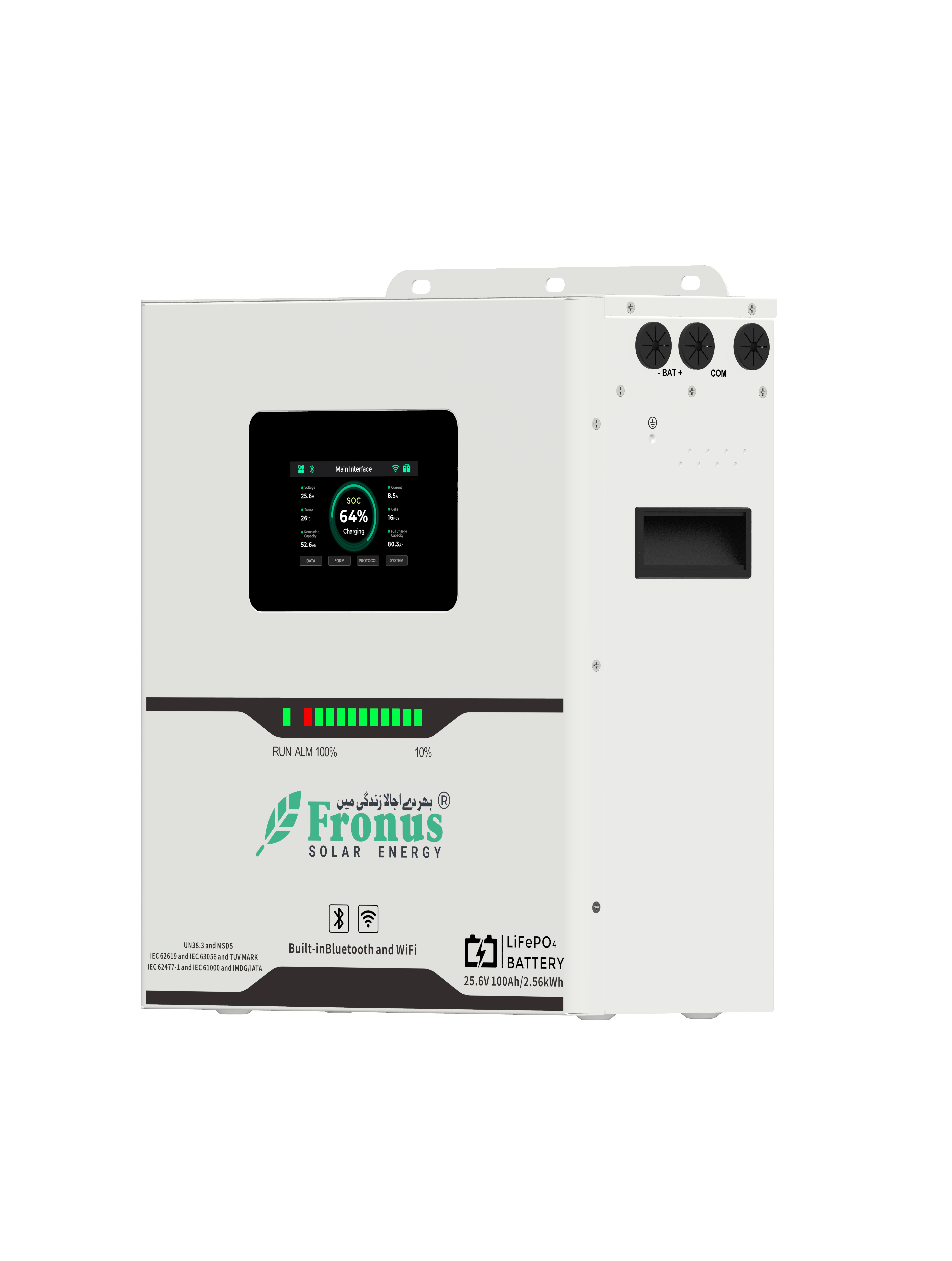 25.6V - 100AH - Platinum 2.56kW - Lithium Battery