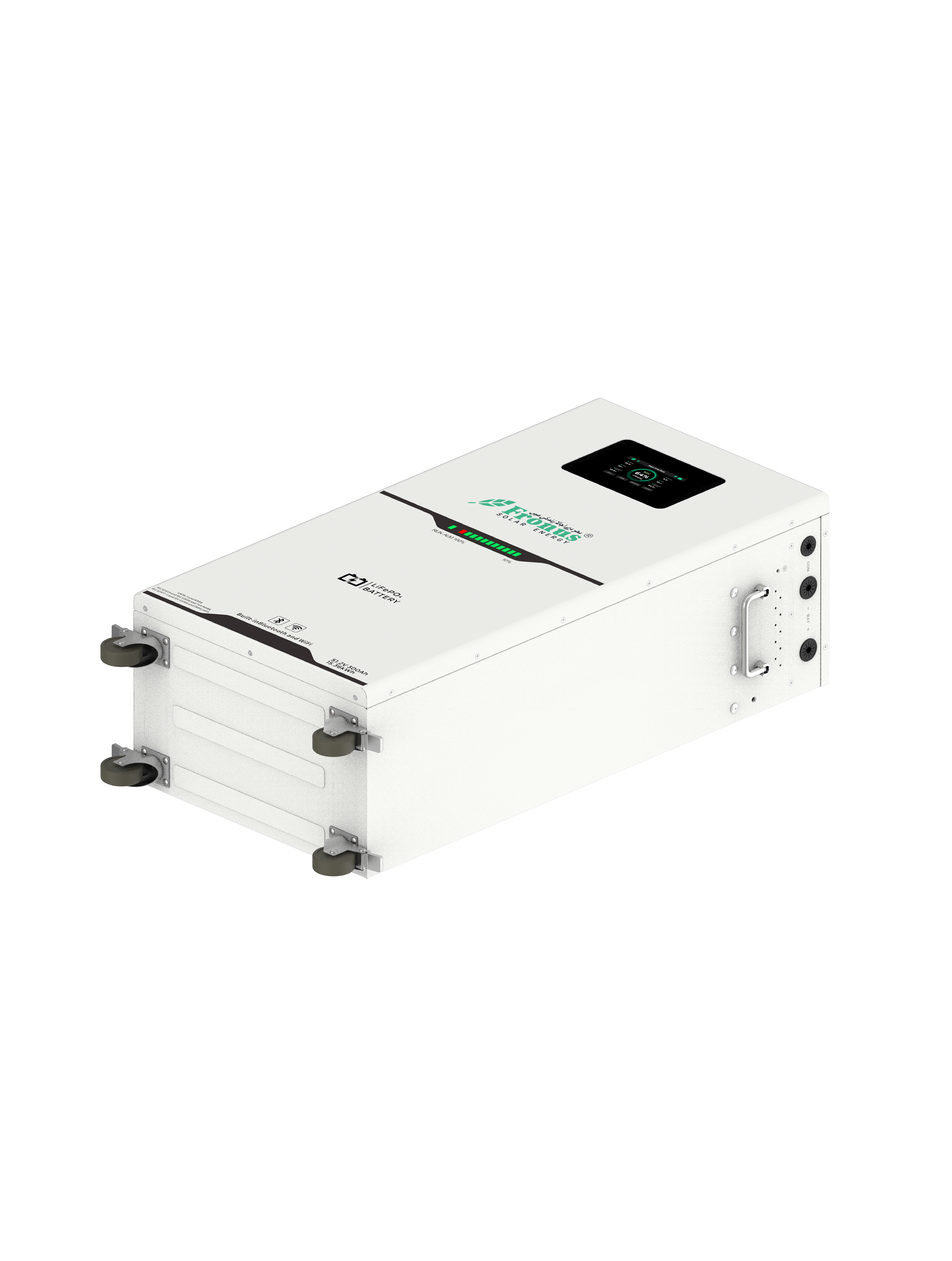 Platinum 15kW 51.2V 300AH Lithium Battery - top