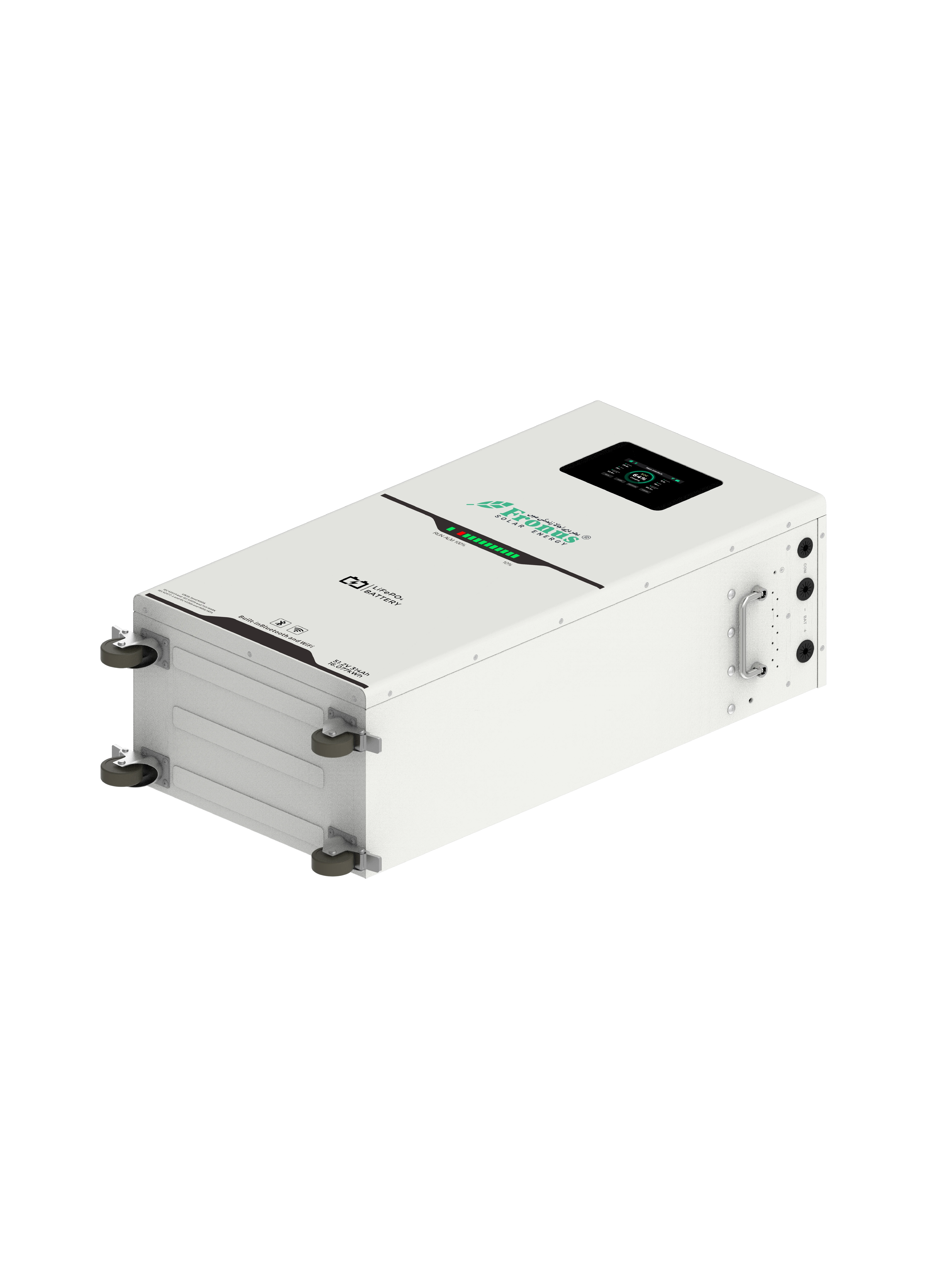 Platinum 16kW 51.2V 314AH Lithium Battery - top